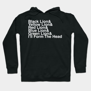 Voltron Helvetica List Hoodie